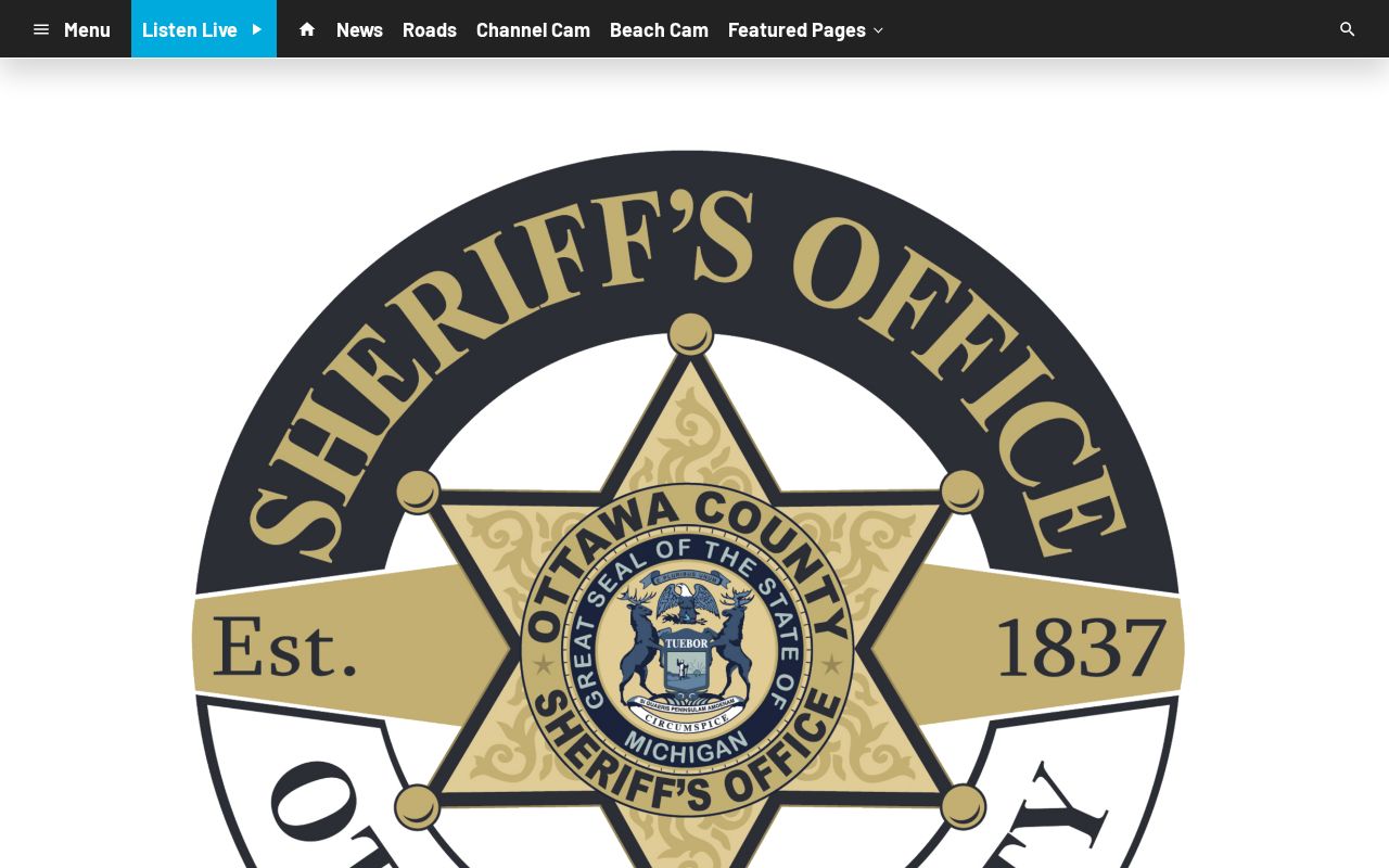 WGHN Ottawa County arrest story with date and agency attribution